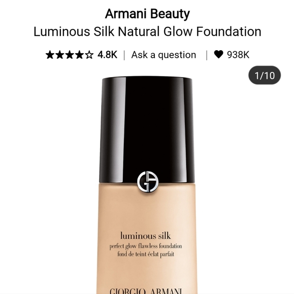 Sephora Other - NIB ARMANI BEAUTY LUMINOUS SILK FOUNDATION IN 3
